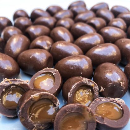 Bolitas con Dulce de Leche