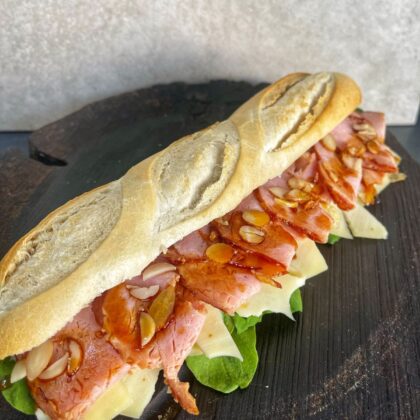 Sandwich de Lomo Acaramelado