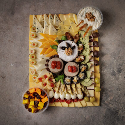 Tabla de Pate de Campinga y Quesos